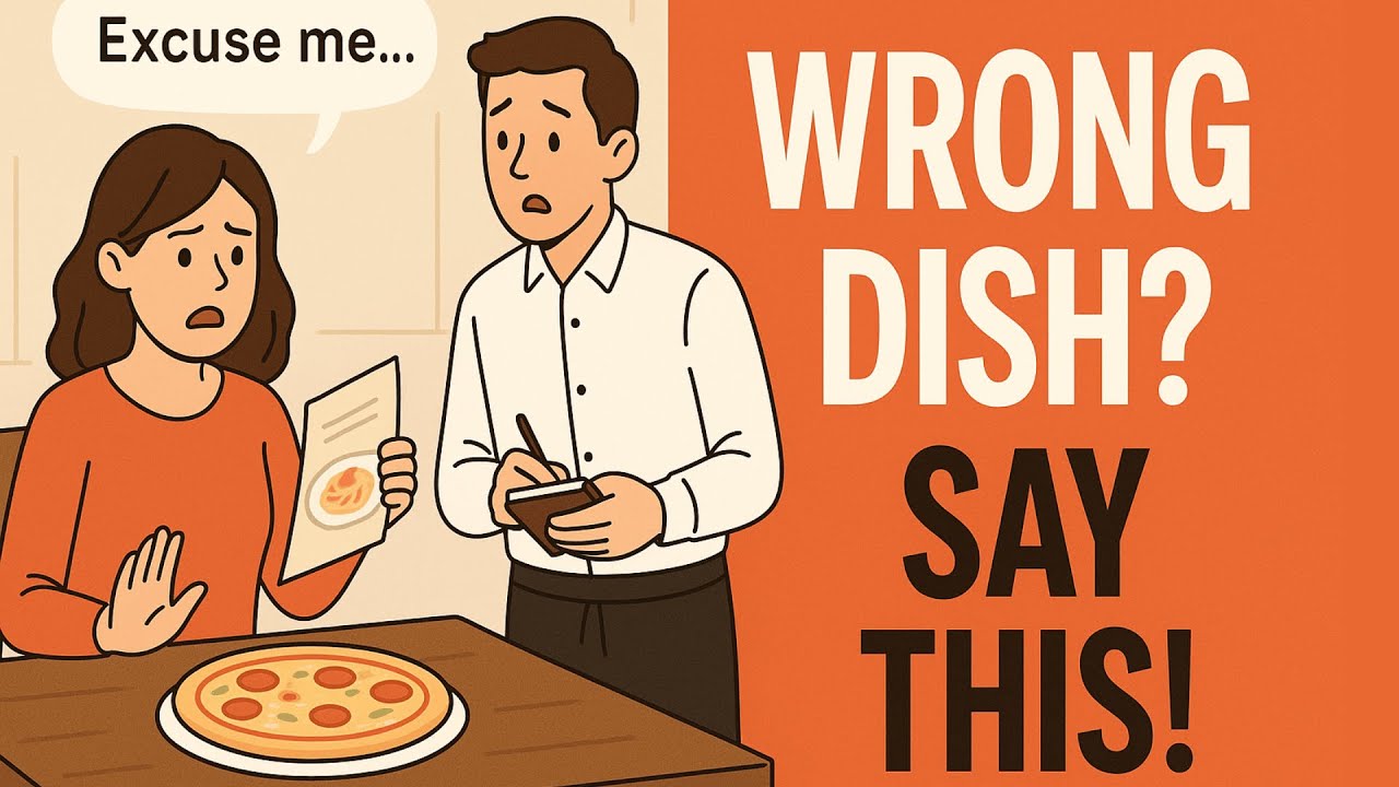 English Phrases for Restaurant Problems 🍽️ Restaurant Speaking Practice | Learn English Podcast