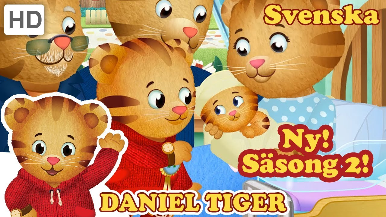 Daniel Tiger's Kvarter - Min nya lillasyster (Komplettera Episoder – HD Svenska)