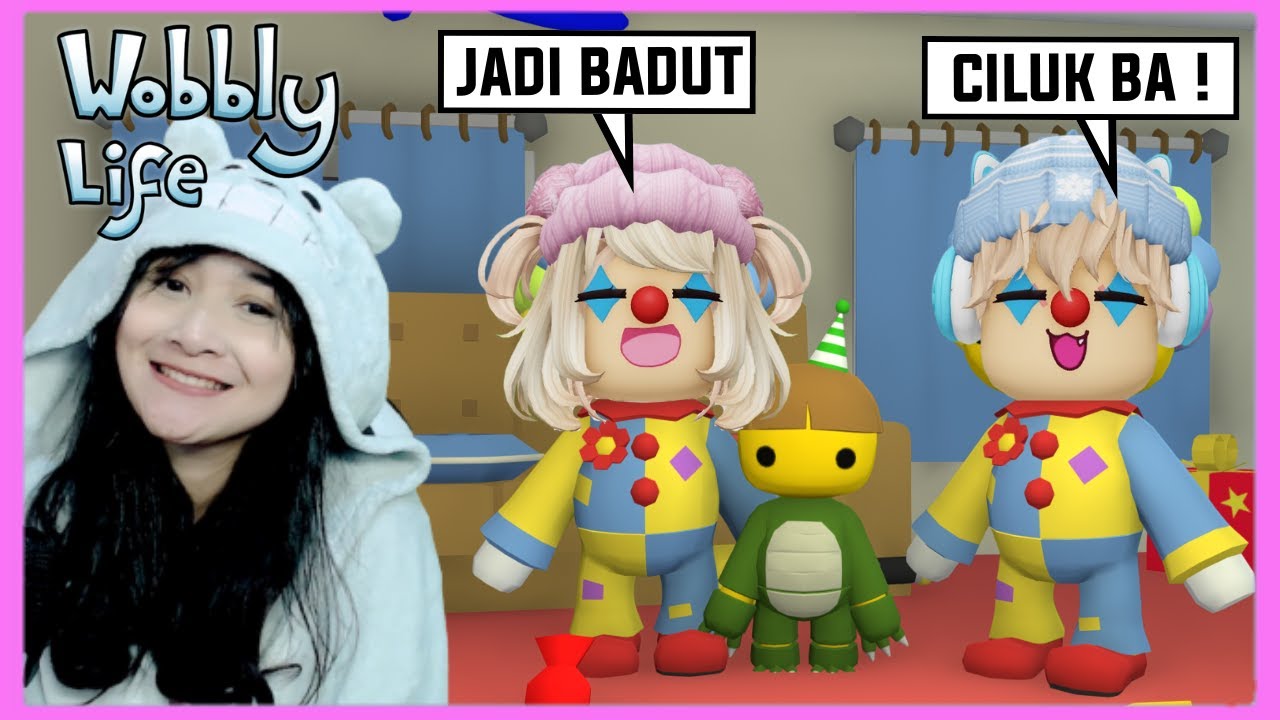 Aku dan Abangku Menyamar Jadi Badut di Pesta Ulang Tahun Bocil! (Wobbly life) @bangboygamingYT