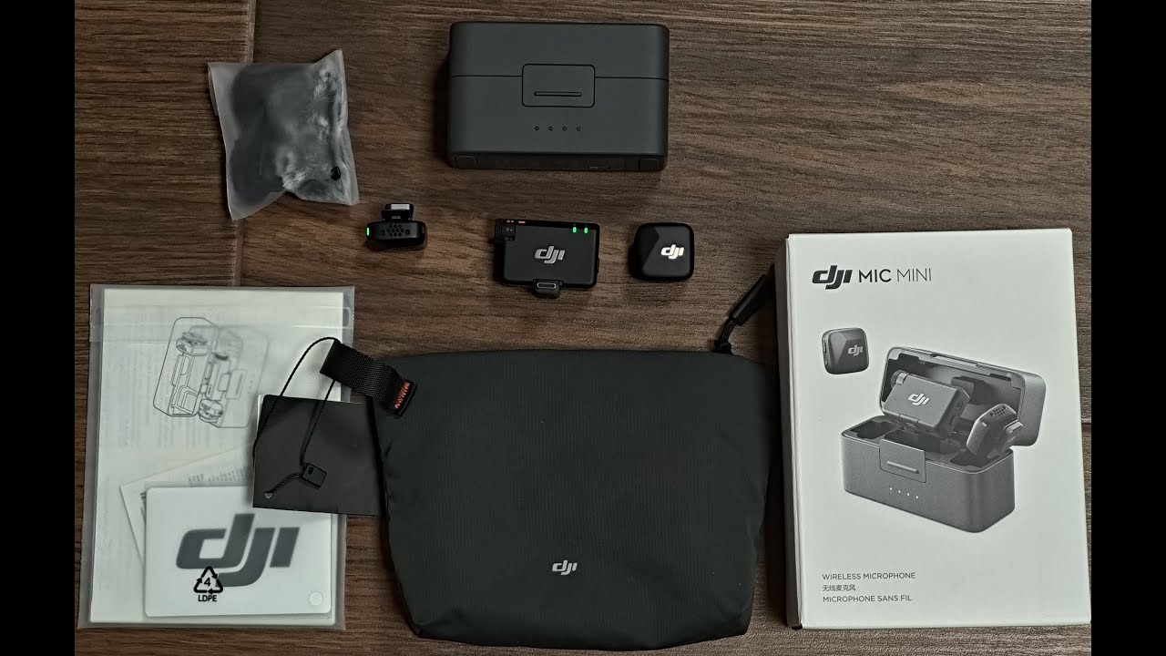 索恩的DJI mic mini 開箱及簡單介紹
