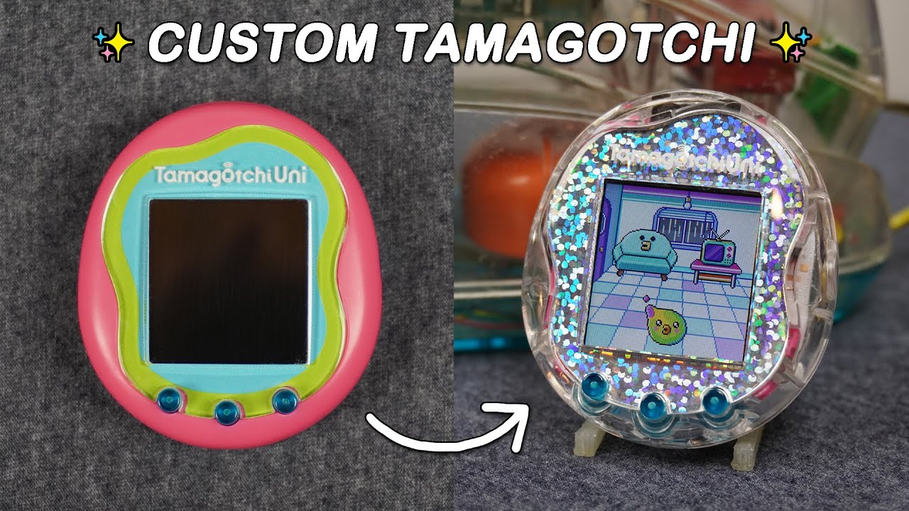 Замена ракушек TAMAGOTCHI UNI! | Ретро и ностальгическая адаптация игрушек