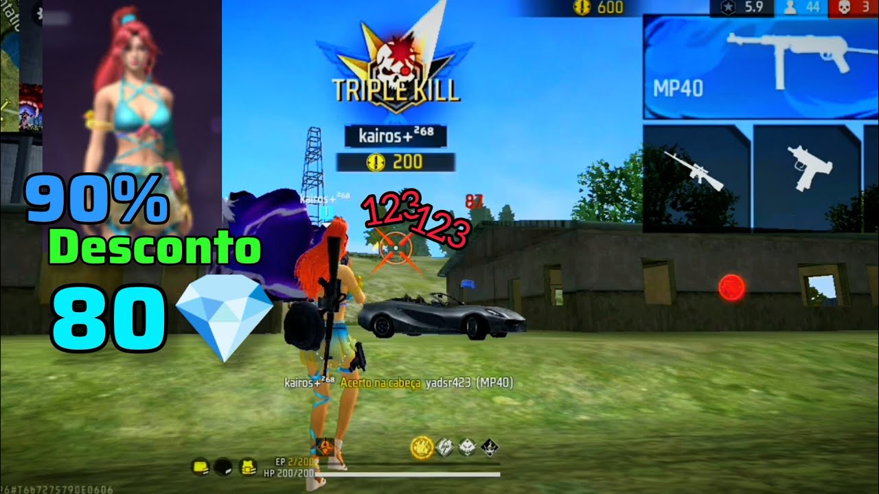 Kairos AMASSANDO com sua SKIN de 80 dimas