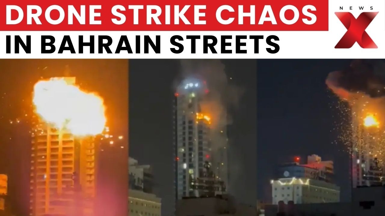 Iranian Drone Strike Hits Bahrain&rsquo;s Sitra, Streets Filled With Debris And Wreckage | NewsX