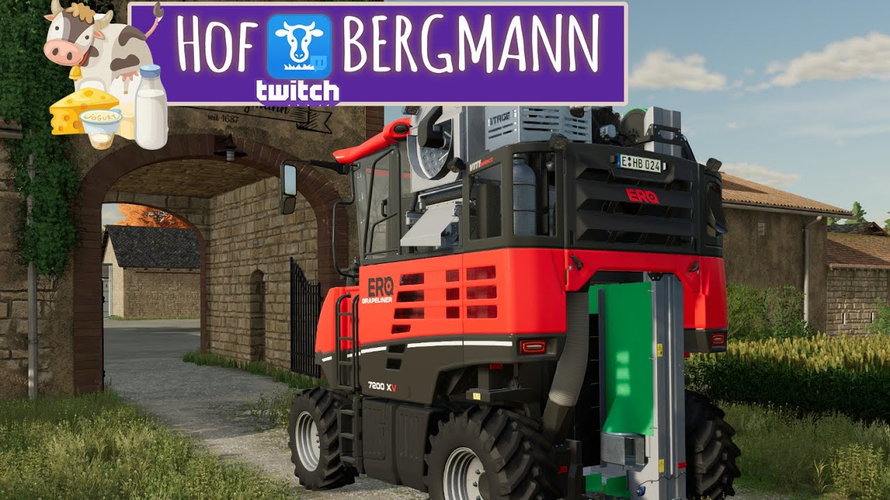 LS22 HOF BERGMANN #23 [TWITCH LP] : Auf zum Weingut | FARMING SIMULATOR 22