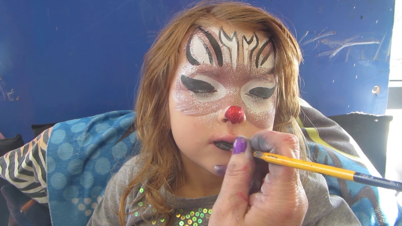 RUDOLPH at Monkey Do!Facepainting By Snowqueen