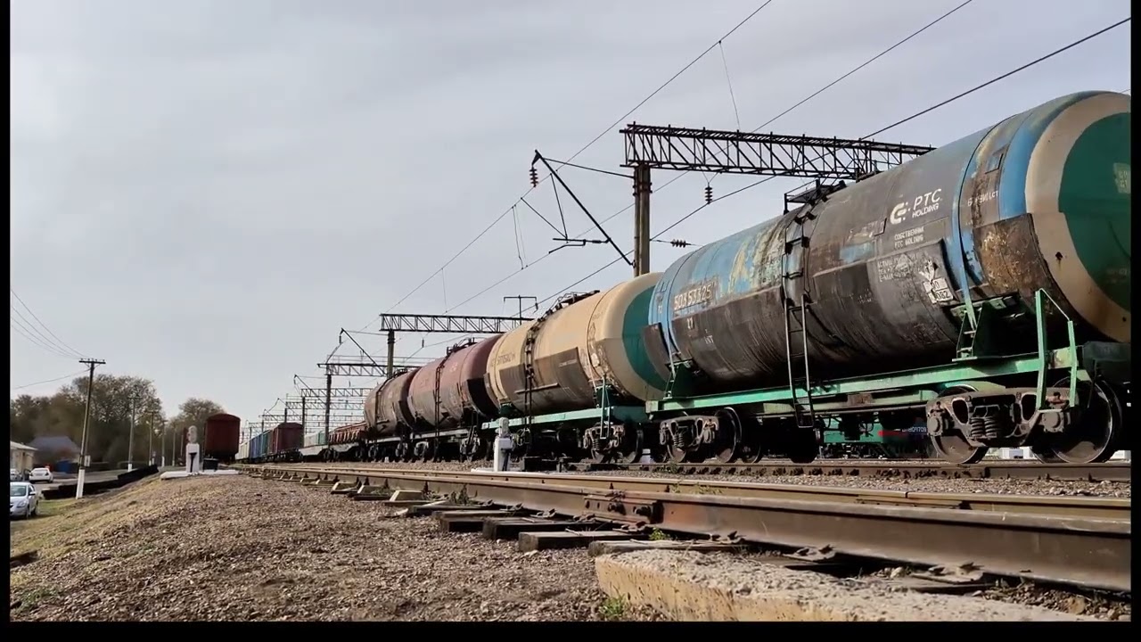 Soviet Electric Power in Kazakhstan 🇰🇿 | VL80-2309 Thunders Through Otar