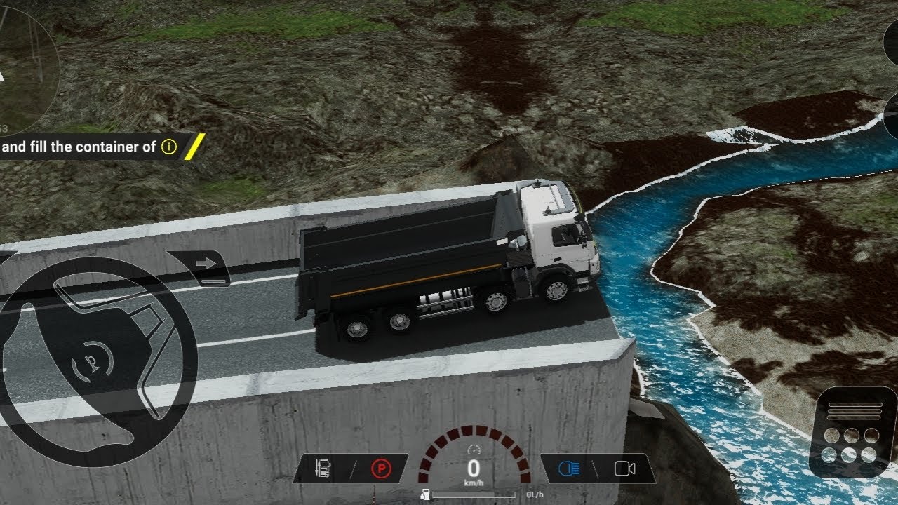 Gameplay ll Monster drump 8x8 driving night mood construct&most dangerous ☠️☠️ driving in the world 