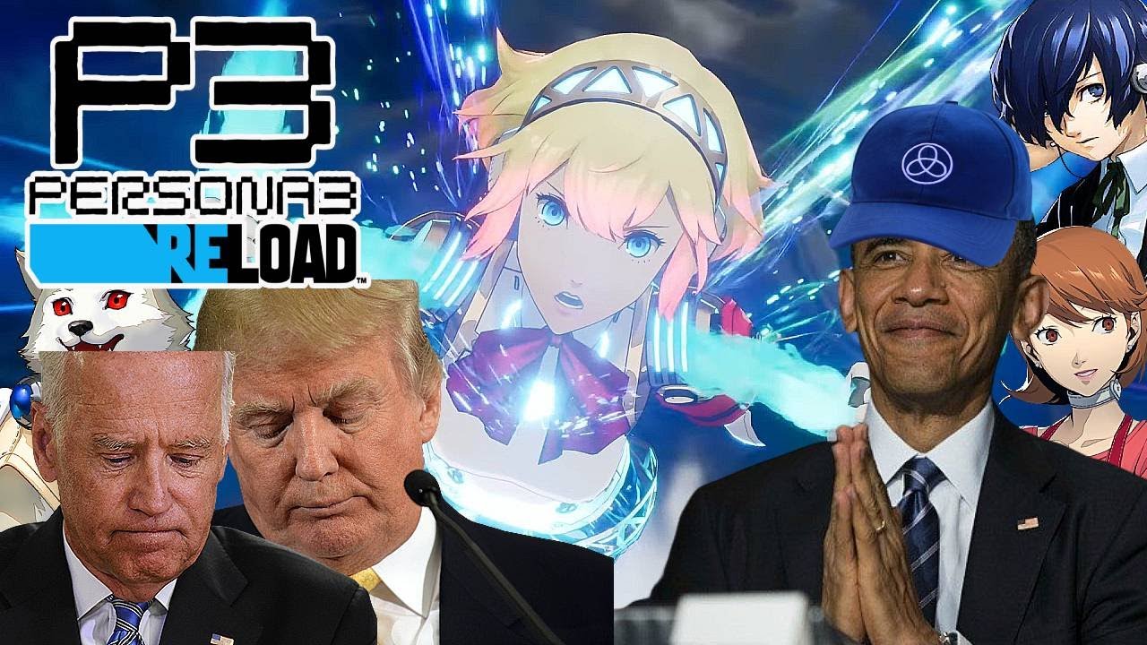 Obama, Biden & Trump Debate Persona 3 Reload
