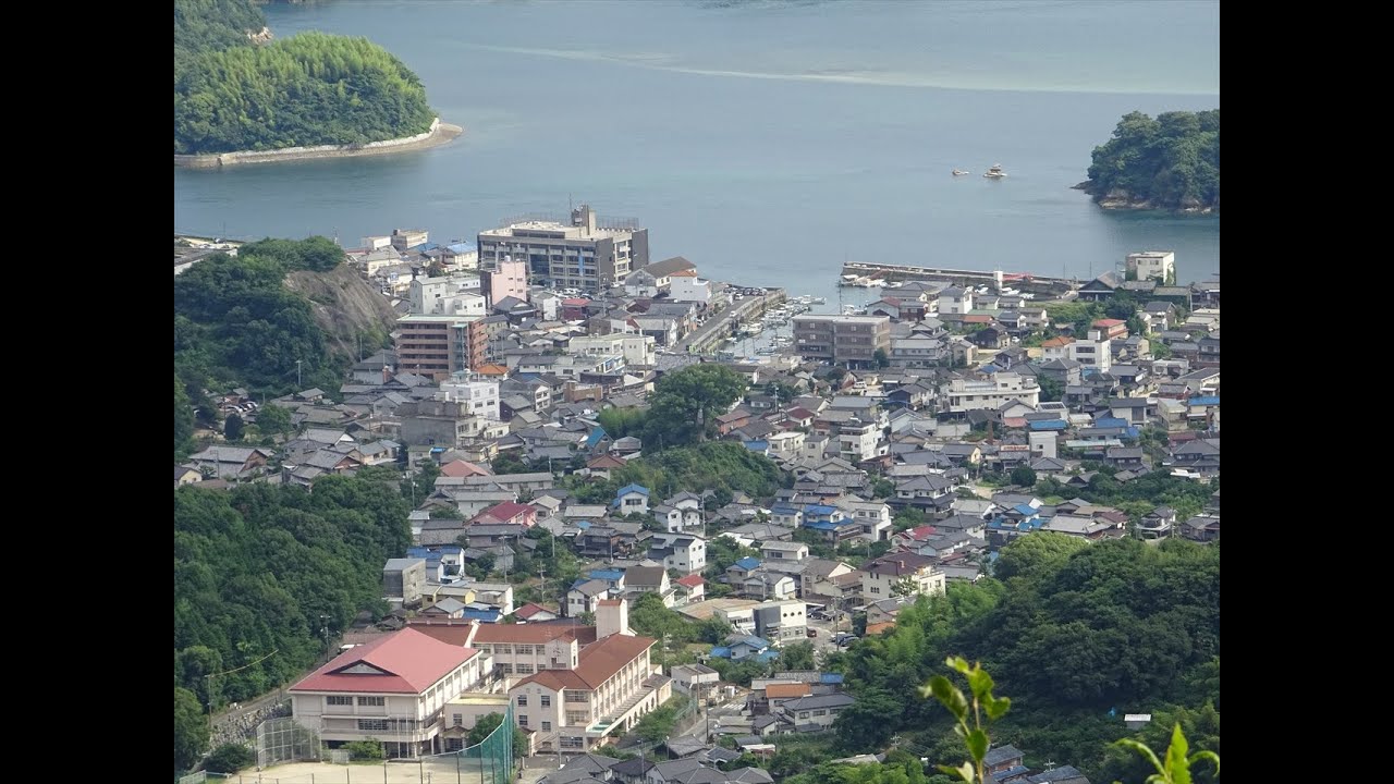 因島田熊町から青影山へ　平成28年7月15日
