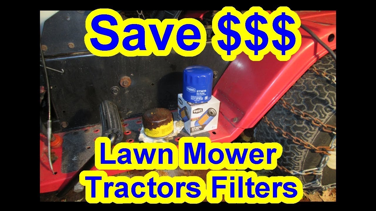 How to buy Cheaper Filter Save $$$ - Riding Lawn Mower Tractor Engine MTD JD John Deere Kubota Toro