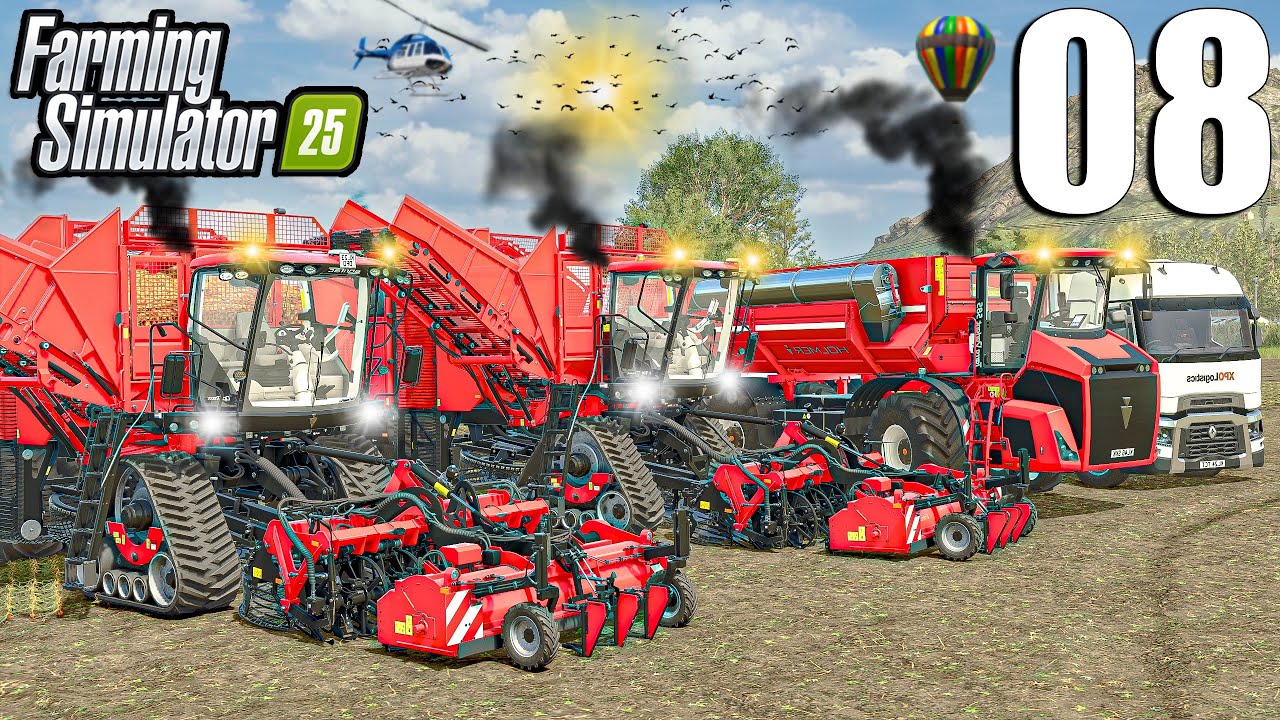 I MADE $1 MILLION Harvesting ONIONS - Highlands Fishing | Farming Simulator 25