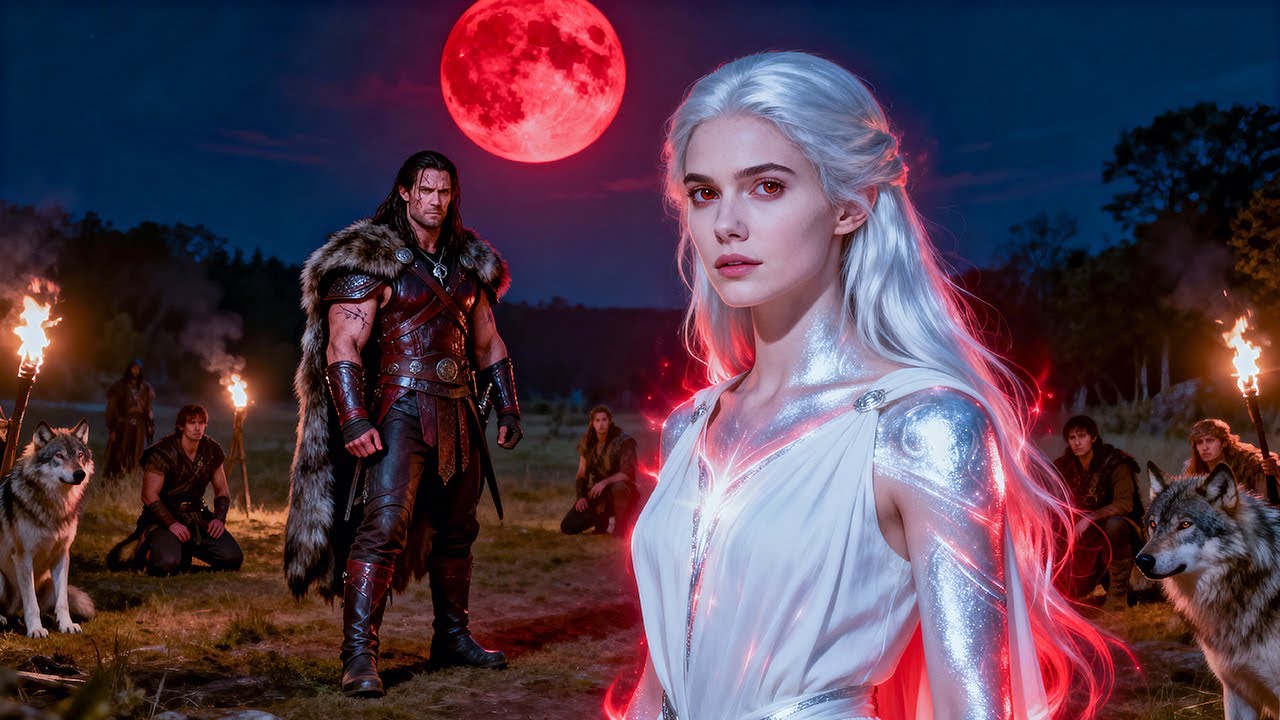 She Stood Under the Blood Moon as Sacrifice—She Absorbed Its Power & Became the New Moon Goddess