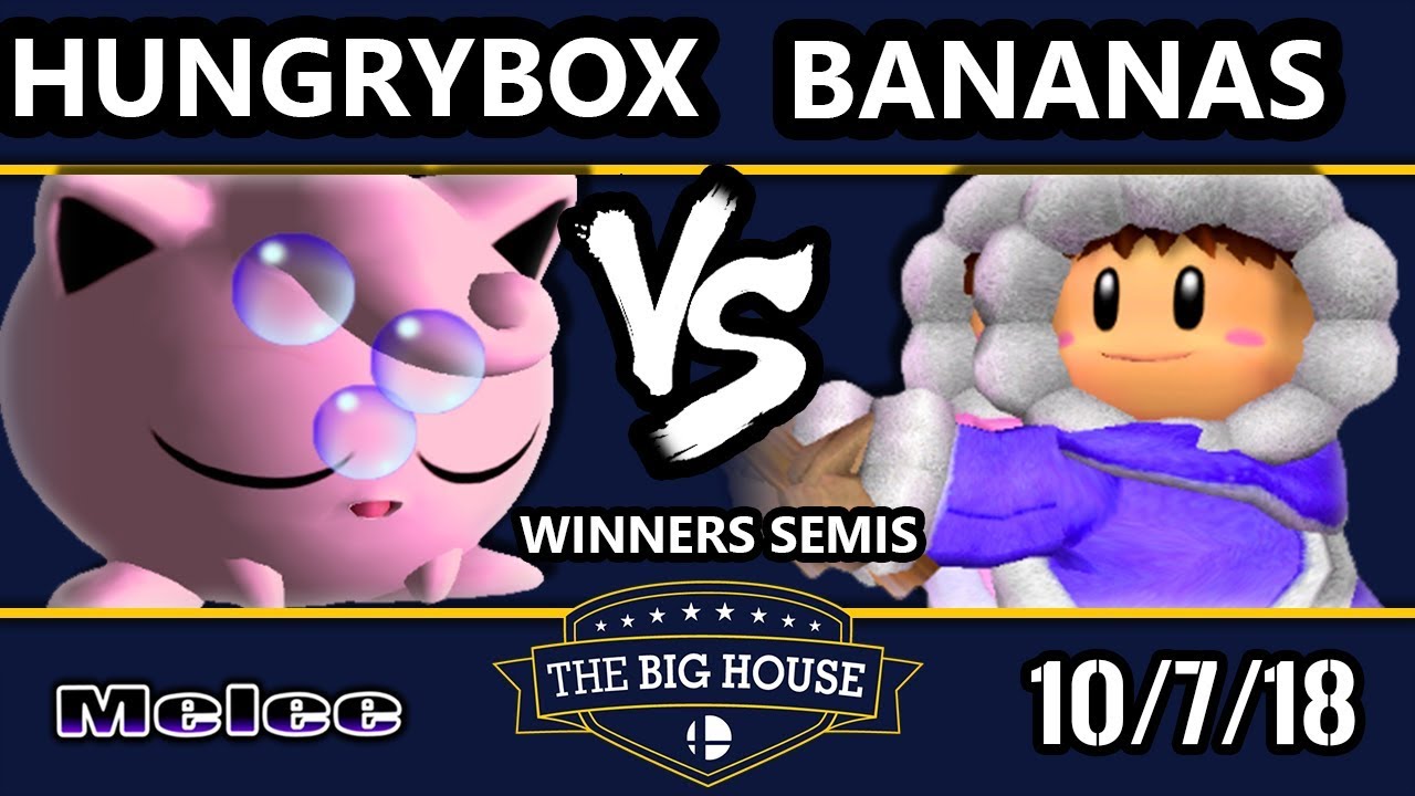 TBH8 SSBM - Liquid' Hungrybox (Jigglypuff) Vs. MB | Bananas (Ice Climbers) - Smash Melee WS