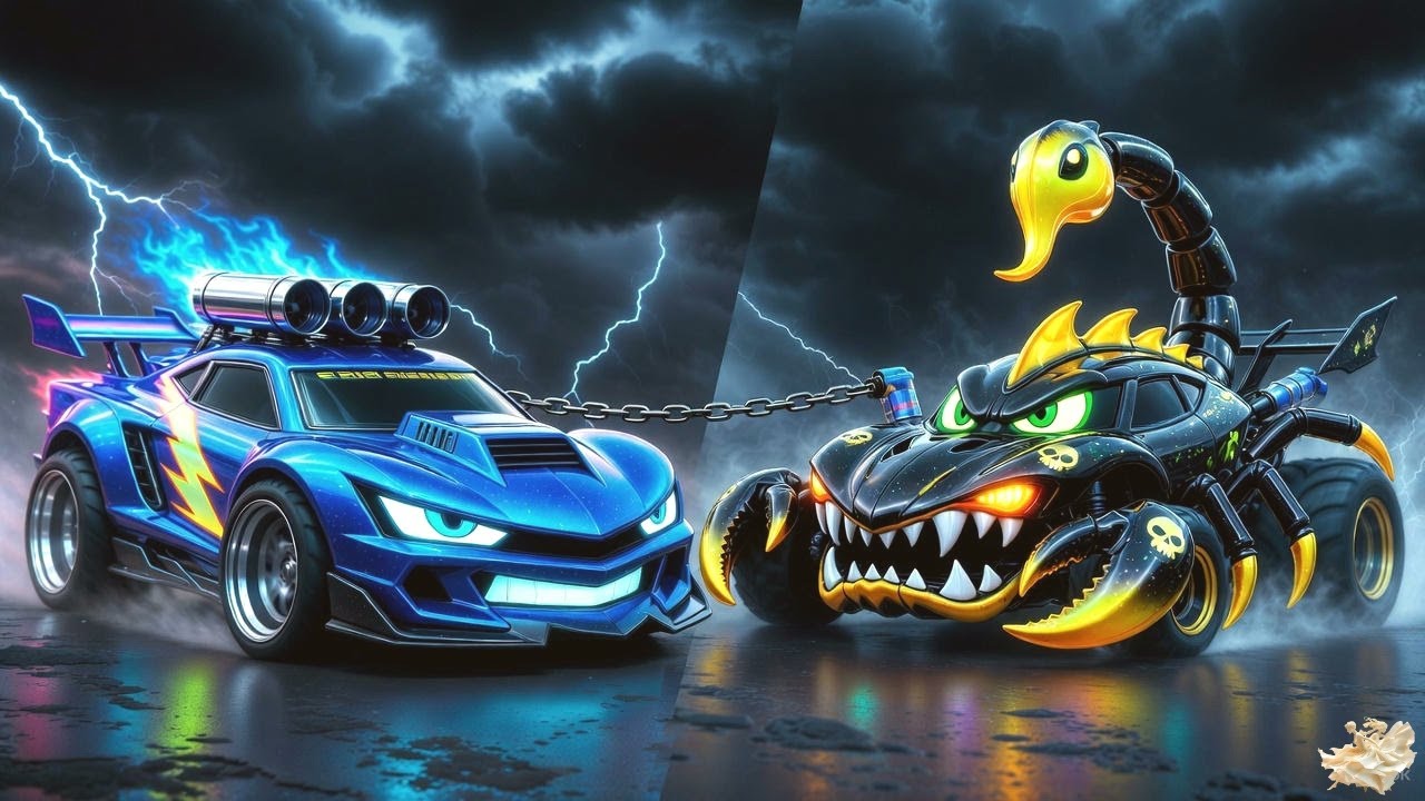 ⚡ LIGHTNING REEF! Blaze + Scorpion vs STORM LAP!