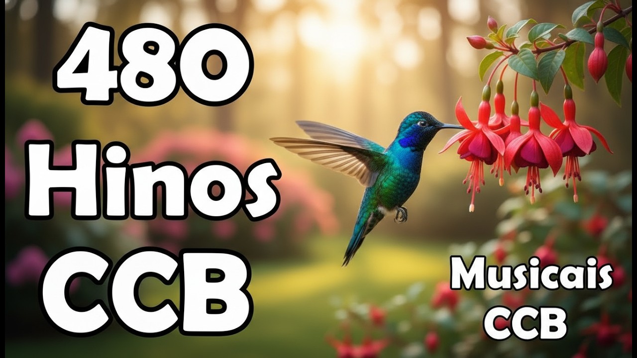 480 Hinos Cantados CCB - 100,102,104,105,106,107,108,109,110,111,112,113,114,115 - Musicais CCB