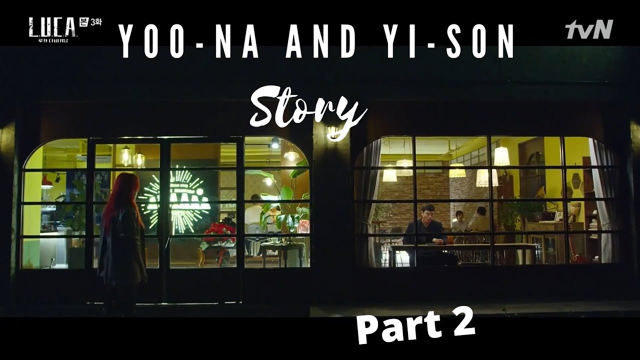 Yoo-Na (Jung Da-Eun) and Yi-Son (Kim Sung-Oh) moments in L.U.C.A: The beginning. Part 2