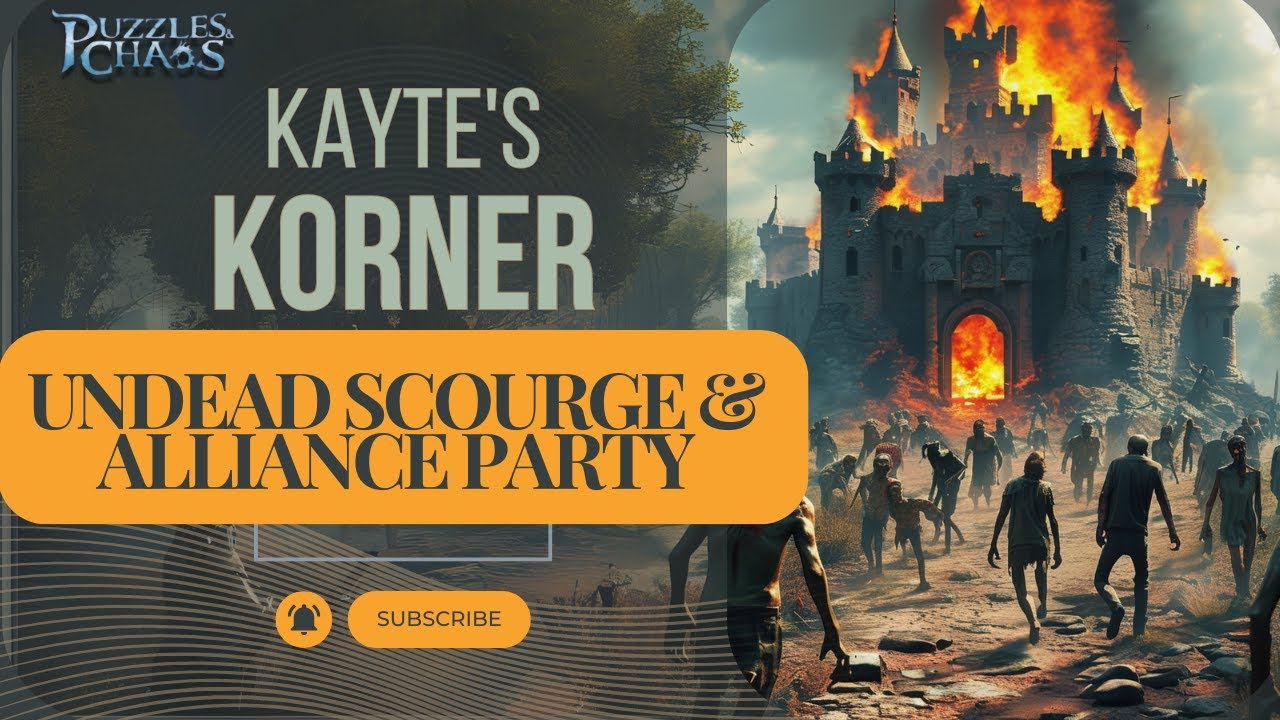 💀 Undead Scourge & Alliance Party 101 Guide | Maximize Points & Avoid Burning! | Puzzles and Chaos