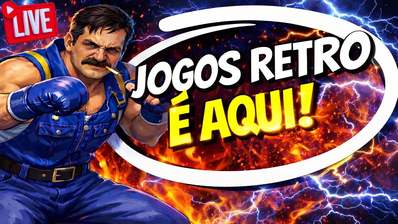 🔴 AO VIVO JOGOS RETRO ONLINE FIGHTGAME