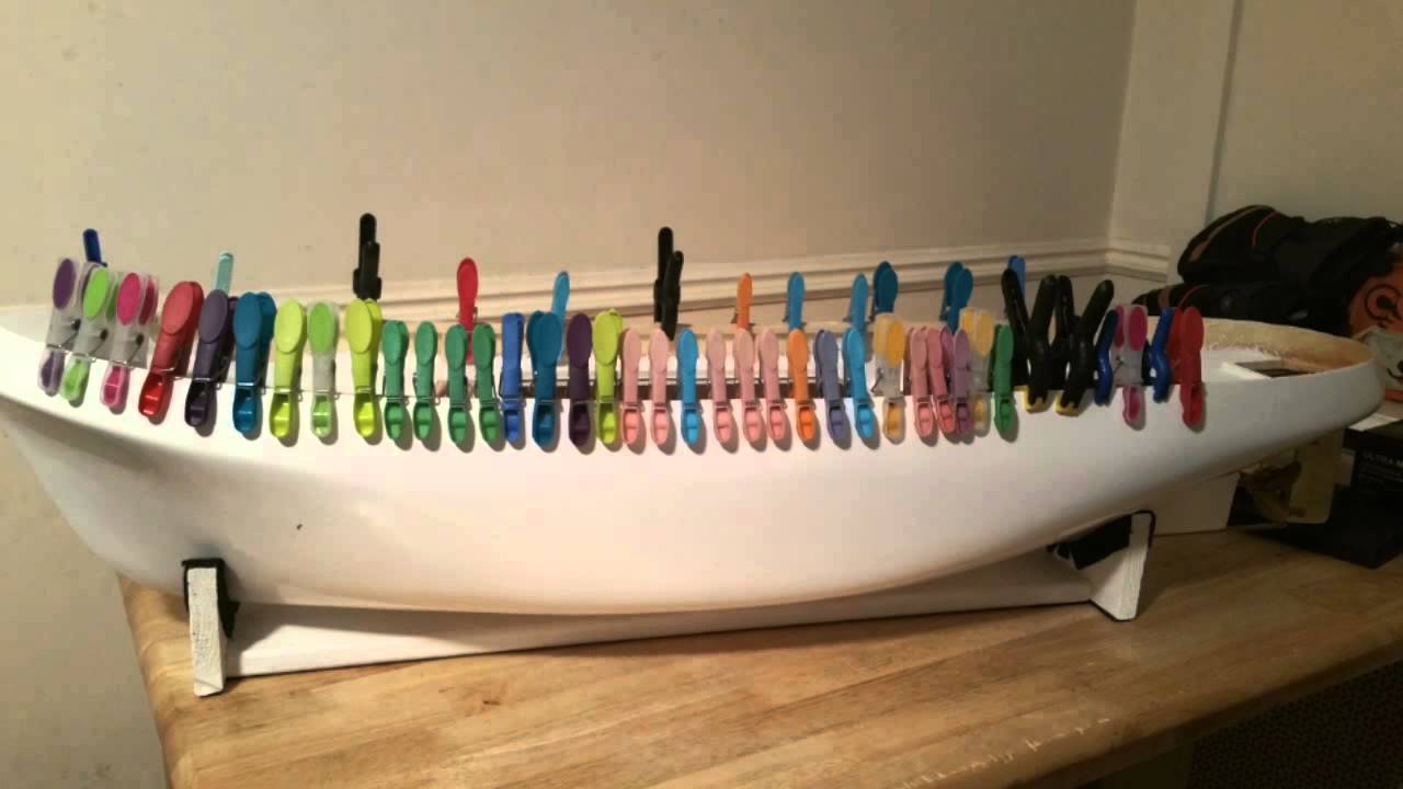 Big rc tug boat construction