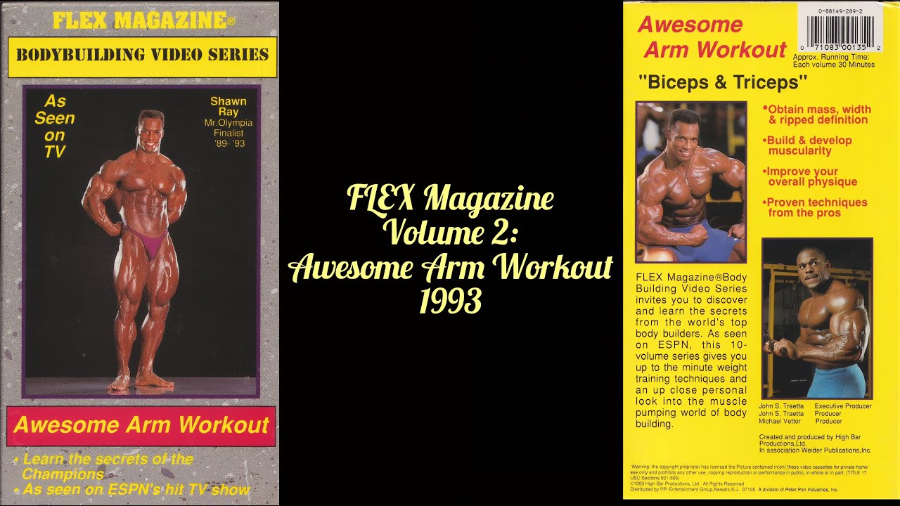 FLEX Magazine Bodybuilding Video Series, Volume 2: Awesome Arm Workout