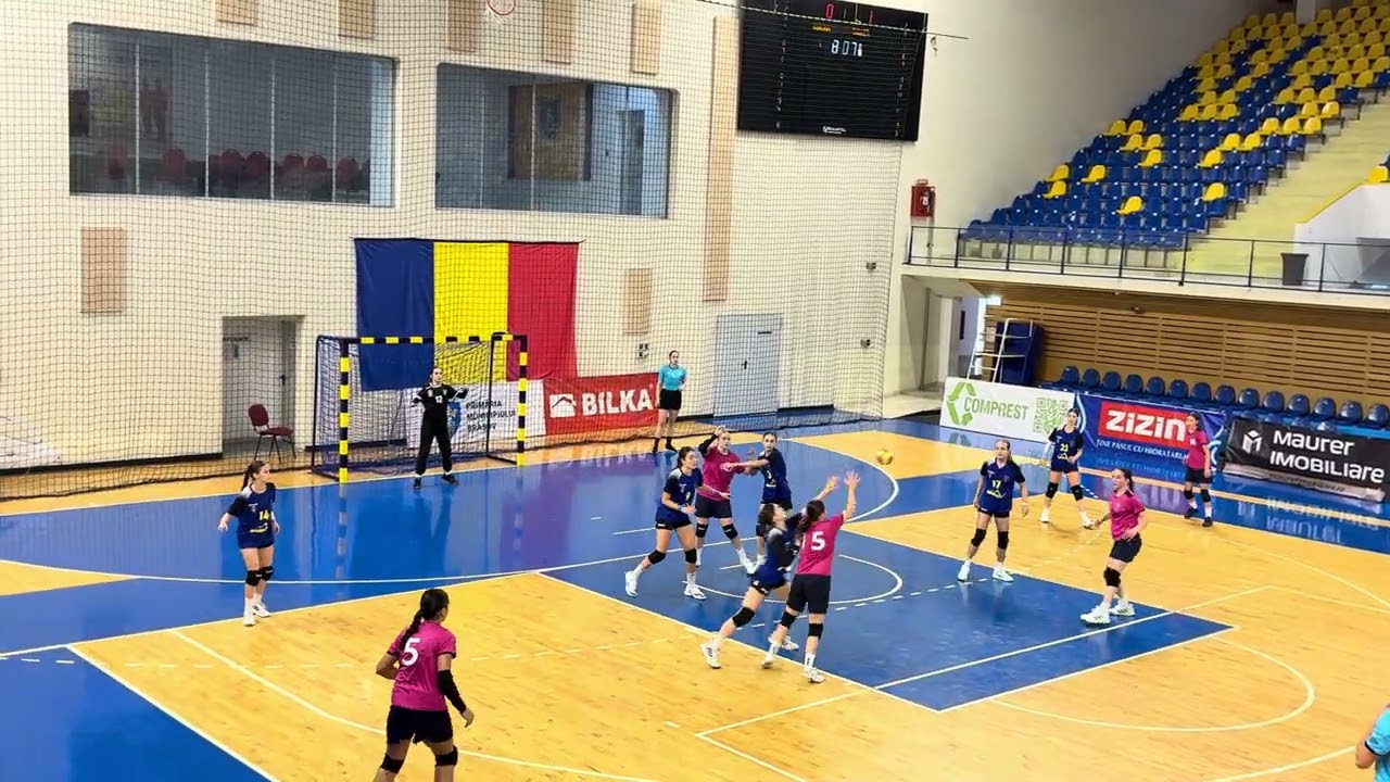 CSM Corona Brașov Junioare 3B-CS Măgura Codlea Junioare 3 Repriza 1 Etapa 5 a Campionatului Național