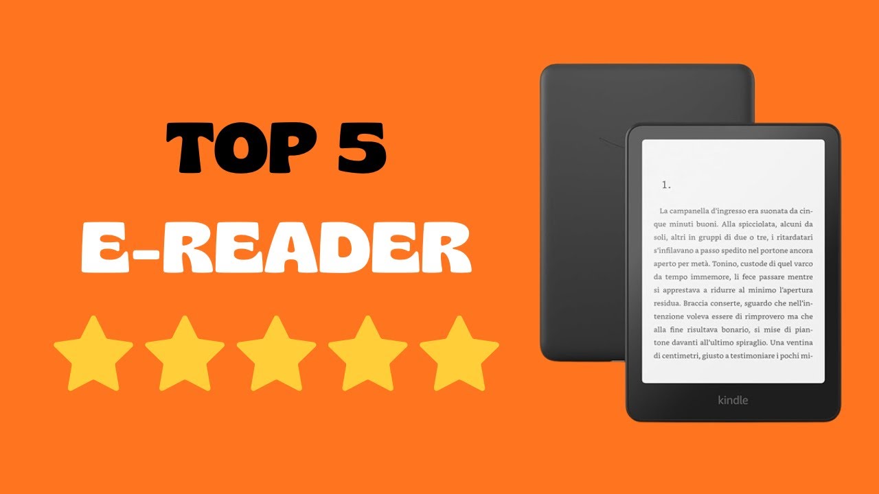 I 5 Migliori eReader 2026  Kindle vs Kobo vs BOOX da 135 a 529 Euro!