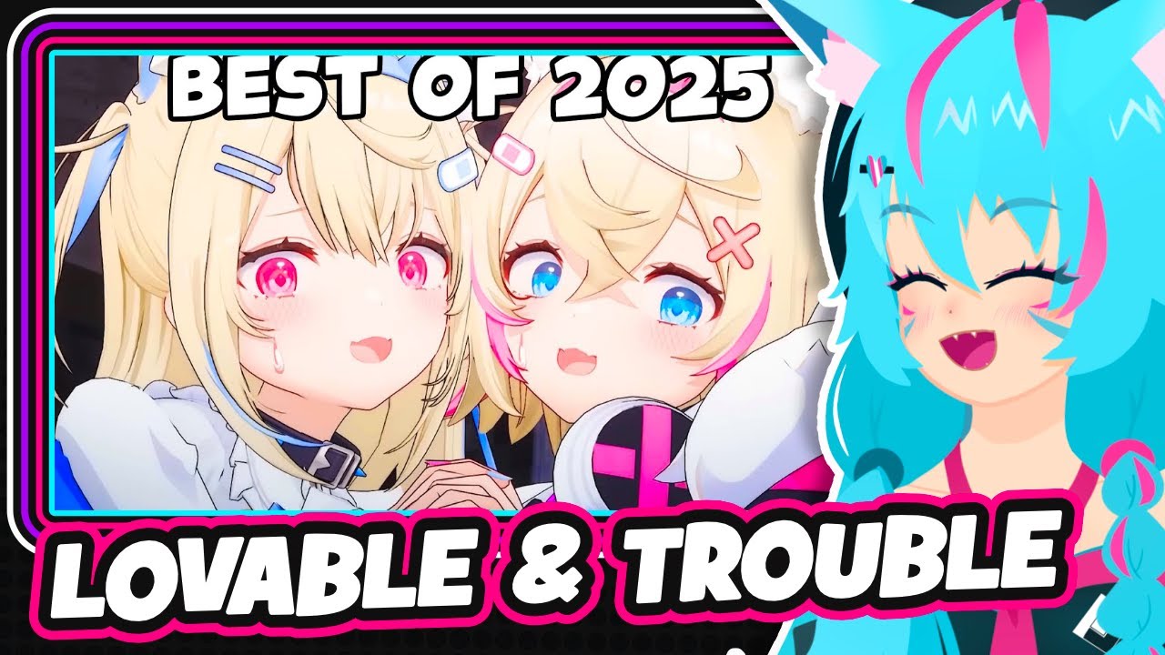VTuber комментирует лучшие моменты FUWAMOCO 2025
