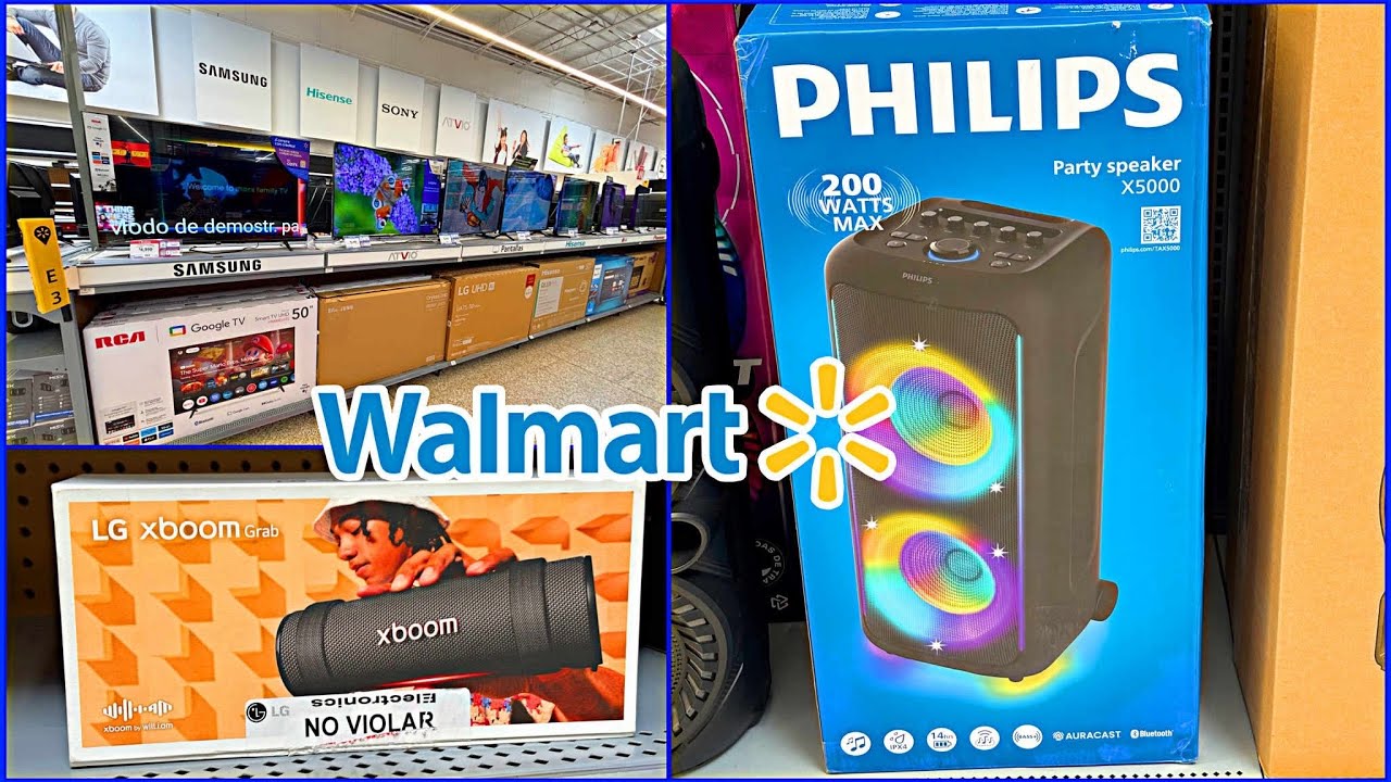 ‼️BOCINAS 📢 PANTALLAS 📺 EN WALMART 🤑💙