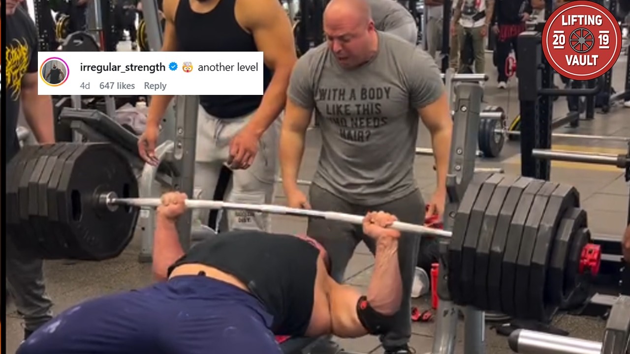 The Worlds Strongest Bencher Couldn't Believe His Eyes