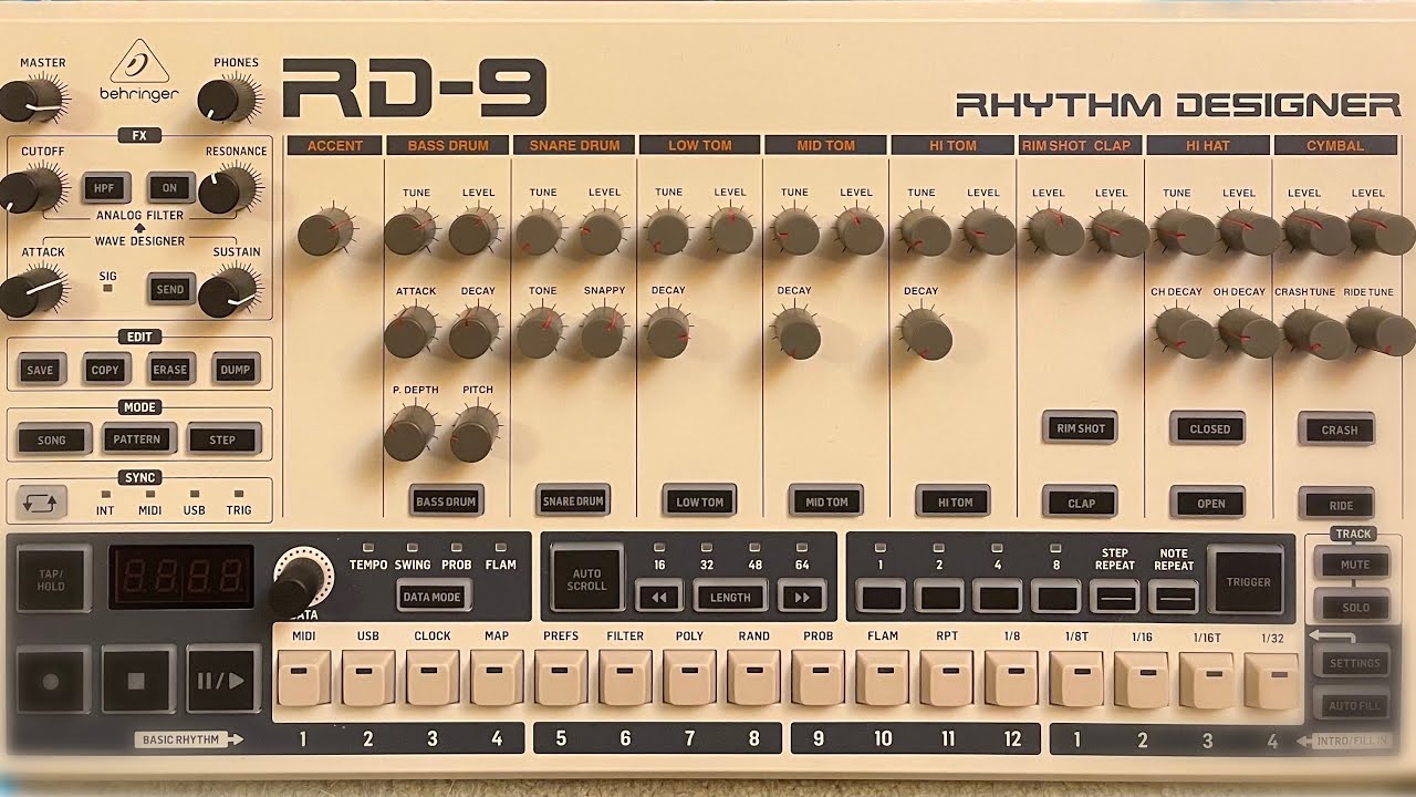 Behringer RD-9 Workout