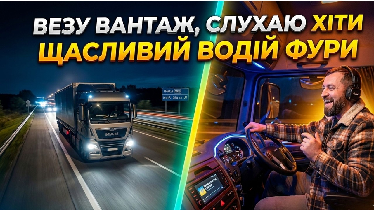Український шансон в дорогу: Найкраща пісня для водіїв фур | Радіо-Сіра хвиля