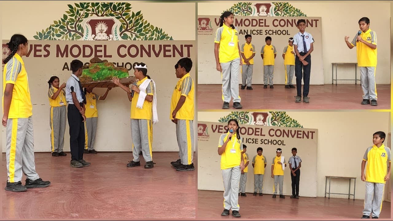 A skit on loyalty by grade 7 students.