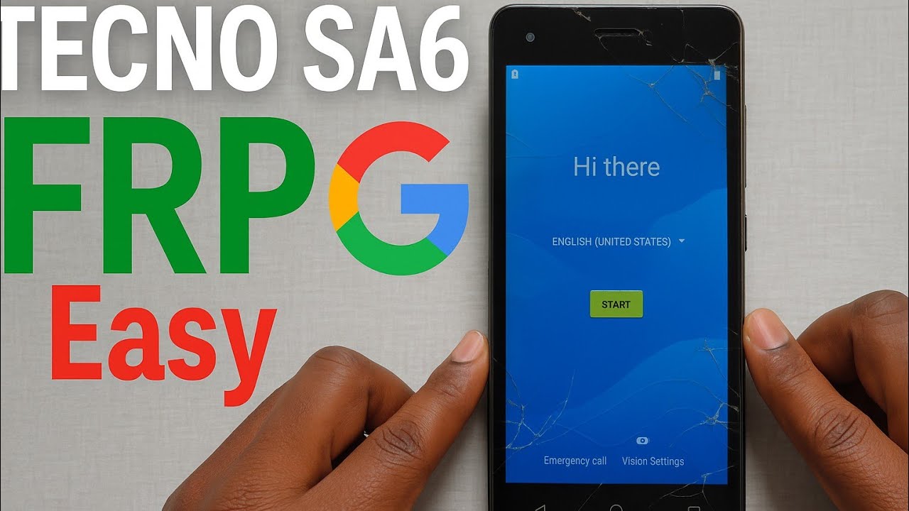 Tecno SA6,F1 Frp bypass without PC Easy Way