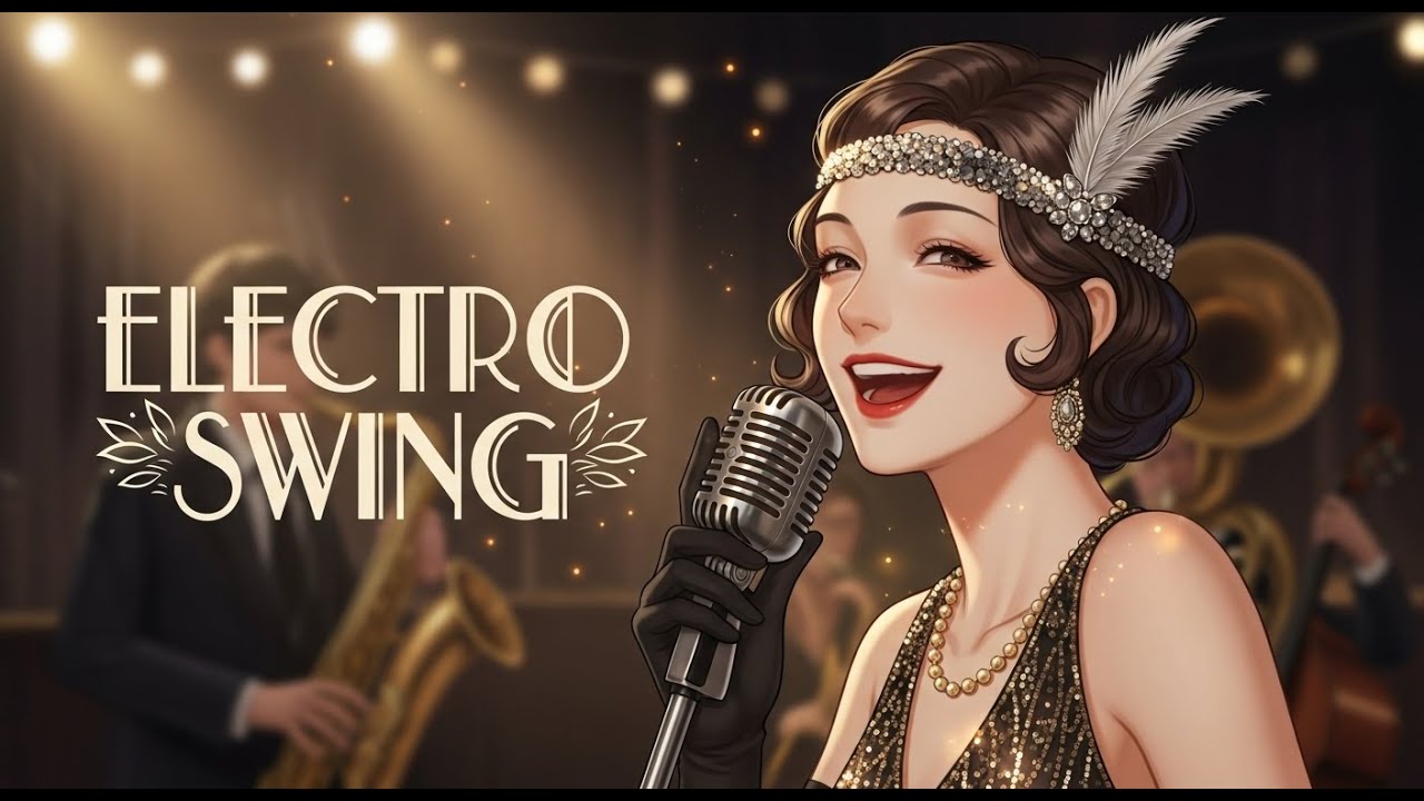 [Playlist] Electro Swing Vocal Mix | Smoke & Brass Glow (1H Mix)