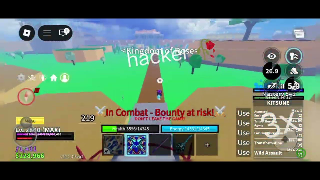 #pvp blox fruit kitsune god human gravity cane 