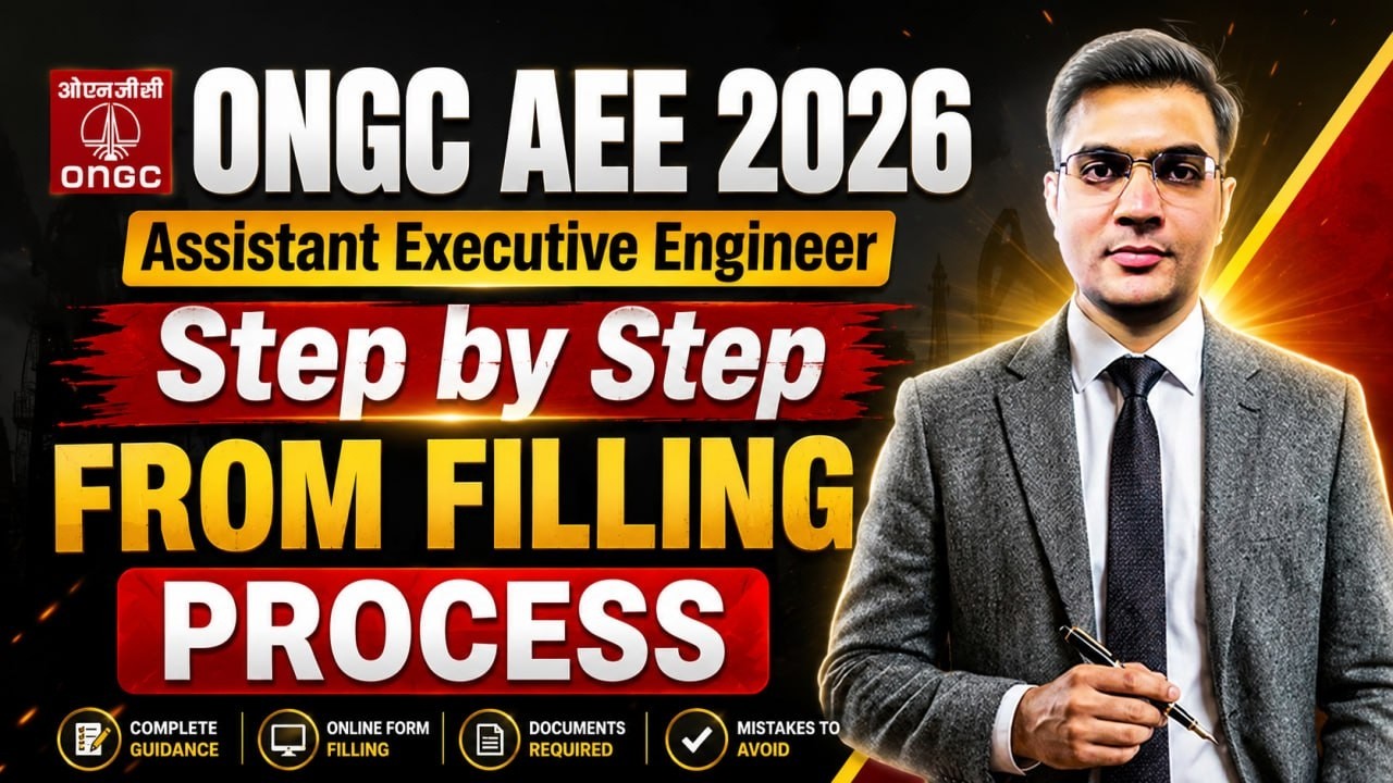 ONGC AEE 2026 Online Form Filling Process 📝 Step by Step Complete Guidance | by Attendra sir