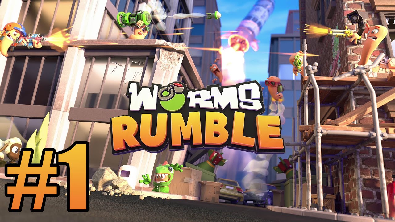 Worms Rumble Gameplay Walkthrough Part 1 - PS5