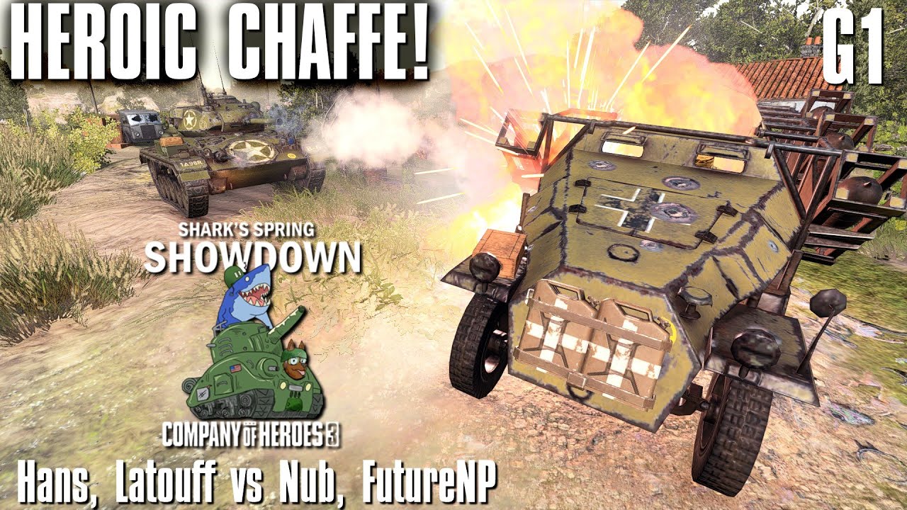 Quarter Finals G1 - Hans(BRIT), Latouff(US) vs  FutureNp(US), Nub(BRITS) - Company of Heroes 3