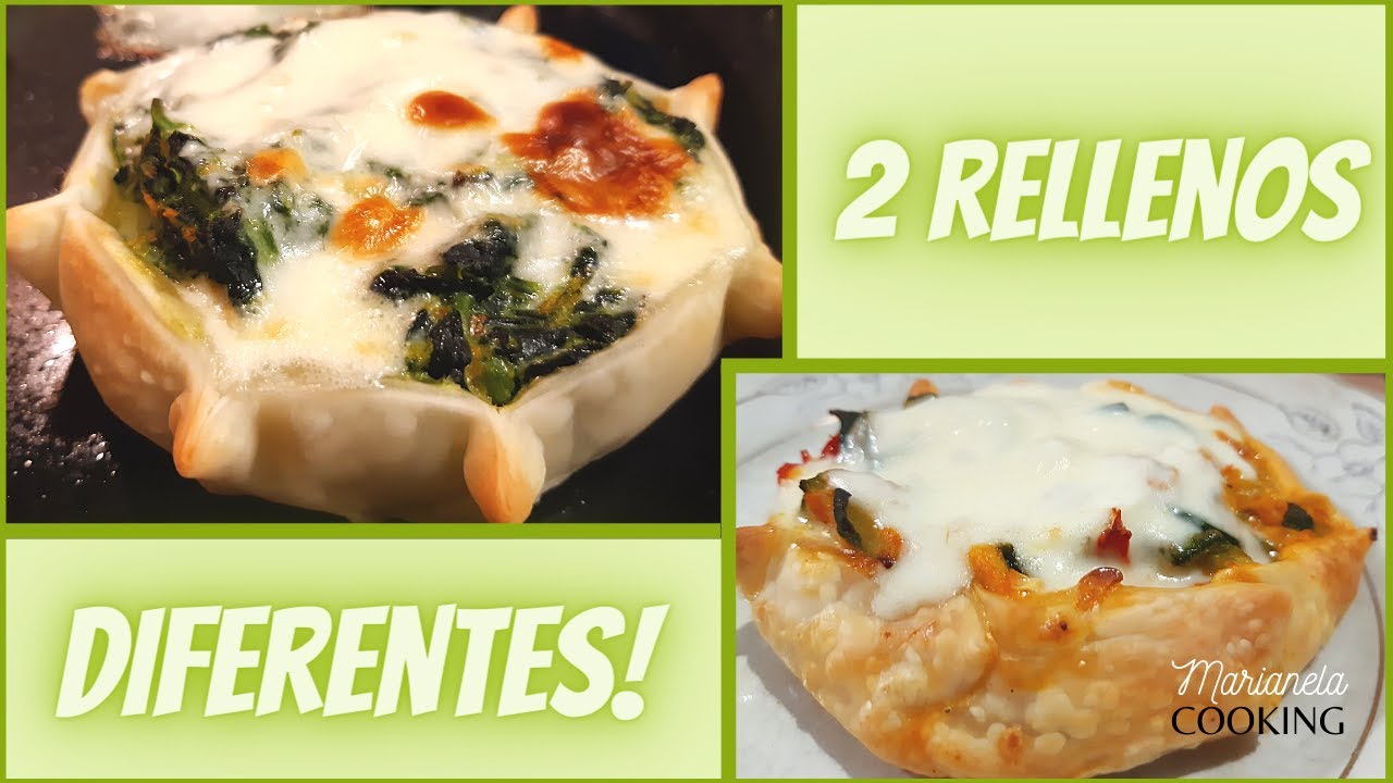 EMPANADAS DE VERDURAS (CON 2 RELLENOS) - Marianela COOKING