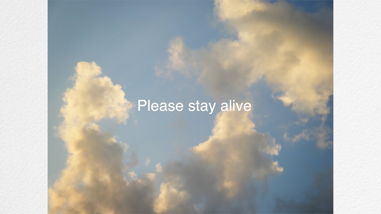 [293] Please stay alive.
