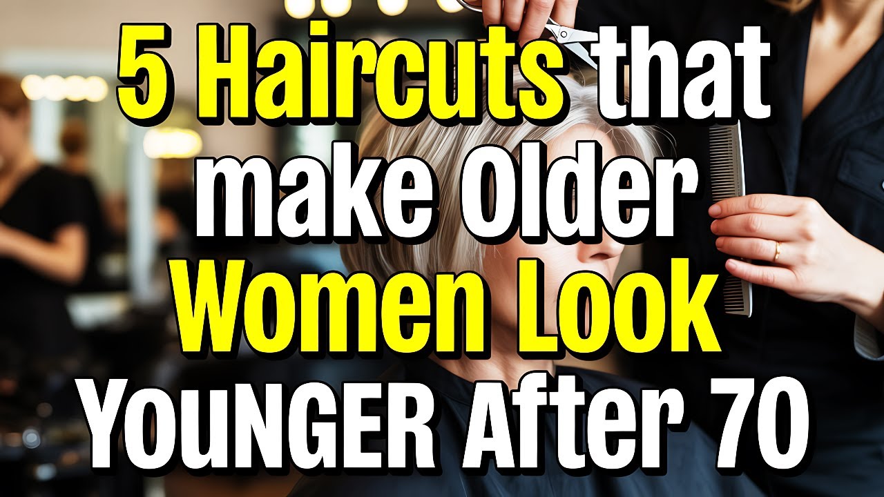 5 Haircuts that make Older Women LOOK YOUNGER after 70 | Wise advice