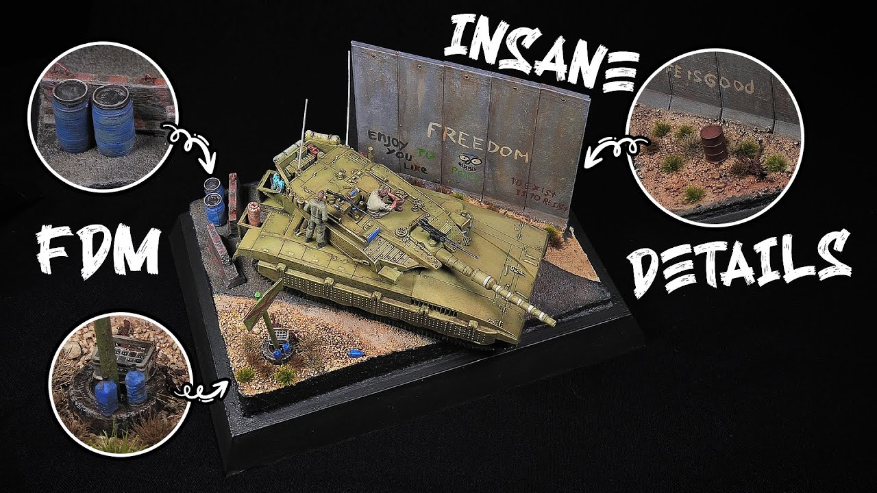 Can You Believe This Diorama Started With Foam?