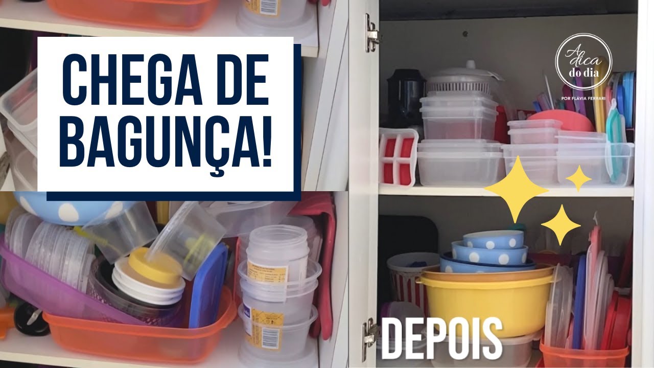 COMO ORGANIZAR O ARMÁRIO DE POTES | FLÁVIA FERRARI