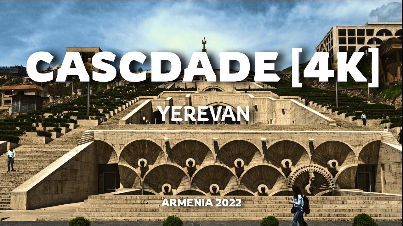 CASCADE YEREVAN ! WALKING ARMENIA 2022 [4K]