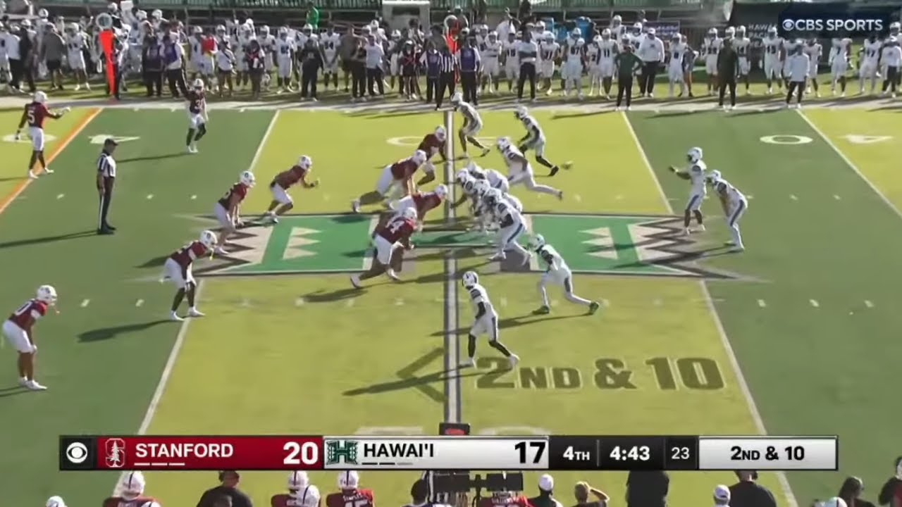 Stanford vs Hawaii Full Ending | 2025 College Football