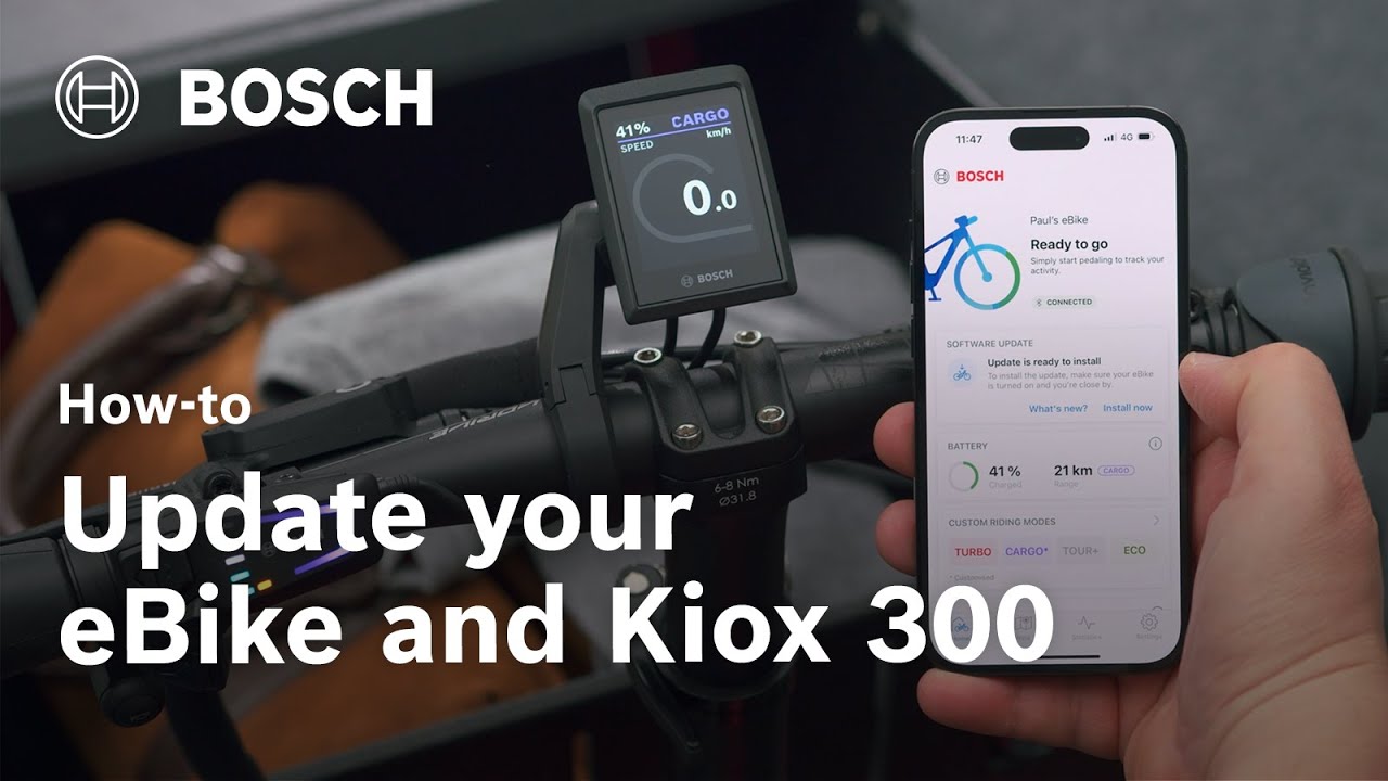 How-to | How to update Kiox 300 with the eBike Flow app | Bosch eBike Systems