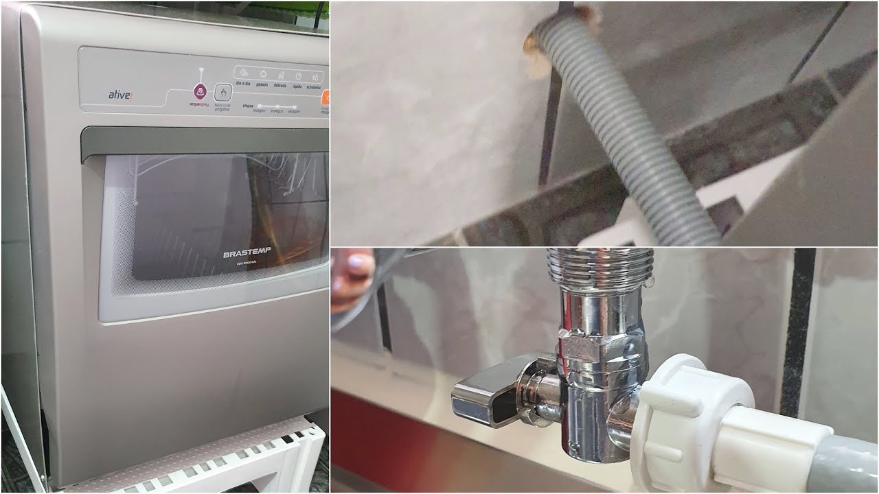 INSTALAÇÃO Hidráulica / Adaptações LAVA LOUÇA BRASTEMP 8 SERVIÇOS Ative! | Sil Soares