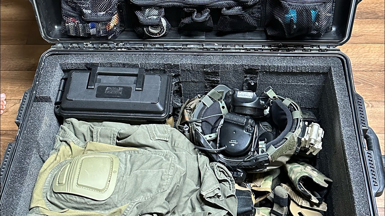 PELICAN RANGE BOX SETUP | STORM 2950 (Crye, AWS, Peltor, Blue Force Gear, Safariland)