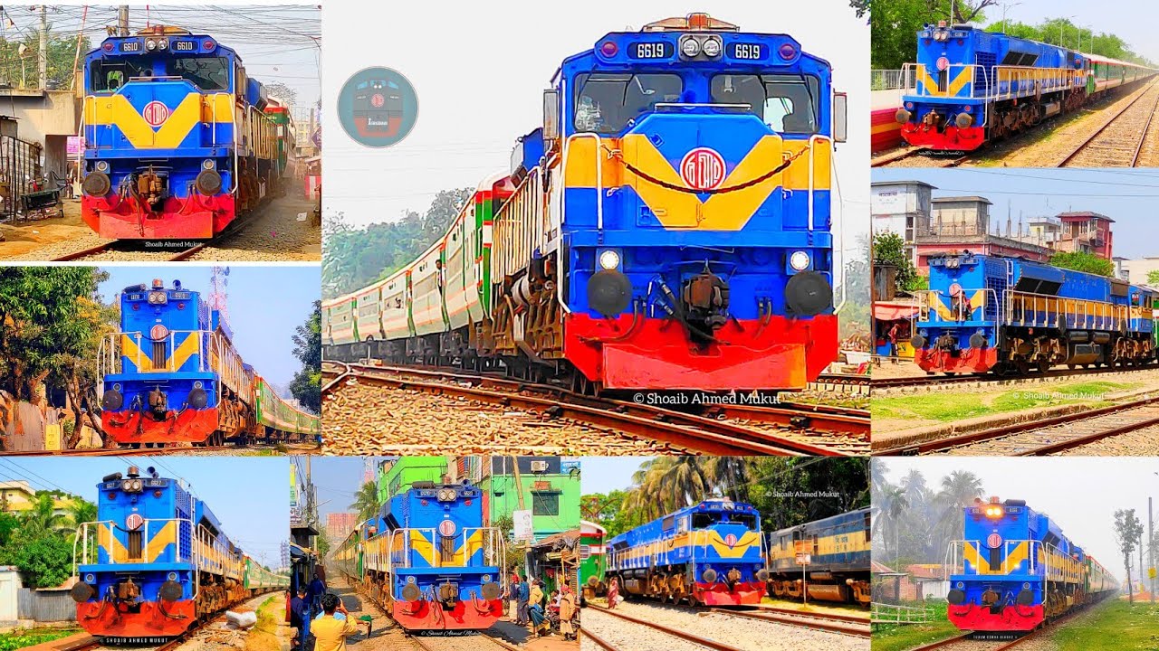 বাংলাদেশের আন্তঃনগর ট্রেন | Inter city Broad Gauge Train of Bangladesh Railway 