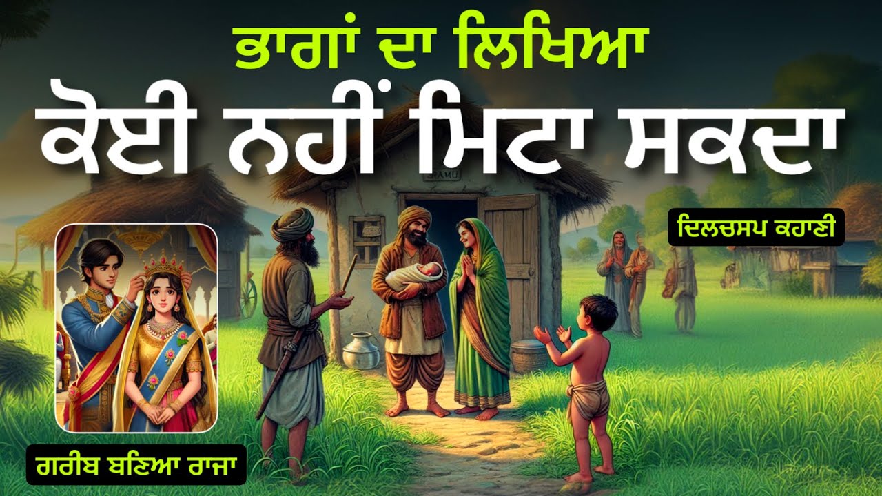ਜੋ ਭਾਗਾਂ ਵਿੱਚ ਲਿਖਿਆ ਉਹ ਮਿਲ ਕੇ ਰਹਿੰਦਾ, Best Life Changing Moral Story on Karma, Punjabi Alfaaz
